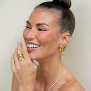 Brincos de Argola Cáspio